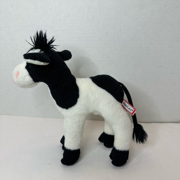 Douglas Sweet Cream Dairy Cow Plush Farm Animal Stuffed Animal 8 inches Tongue - Picture 3 of 6